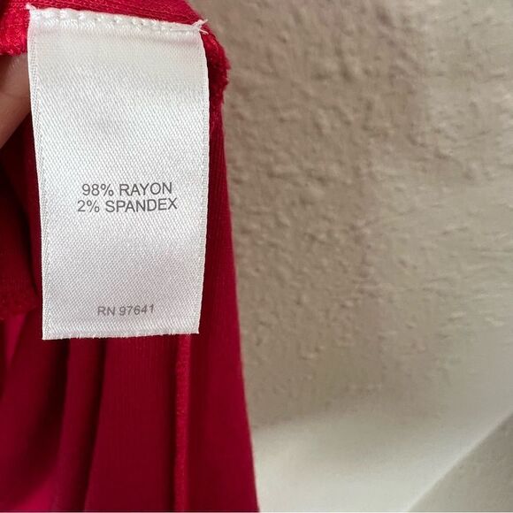 J. Jill Layered Knit Jersey Dress Size Large Petites - Picture 8 of 9